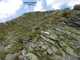 Via Normale Pizzo di Madei - Cresta SSW - Sulla facile cresta SSW