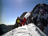 Via Normale Cima Val Piccola - Sulla cima