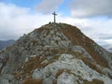 Via Normale Cimon della Bagozza - La croce di vetta