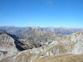 Via Normale Cima Manera - Panorama dalla cima