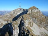 Via Normale Monte Laste - Monte Laste e Cimon del Cavallo dal Cimon di Palantina