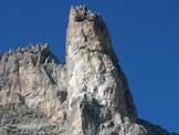 Via Normale Torrione Comici - Torre Comici dal versante Rifugio Pacherini