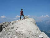 Via Normale Cima Both - Sulla cima