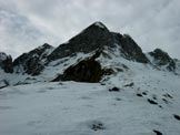 Via Normale Cima Lser - La cima vista da nord