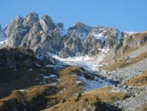 Via Normale Cima NE Corna S. Fermo - Le torri delle Corna di San Fermo