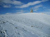 Via Normale Monte Guglielmo - Ultimo tratto verso il monumento