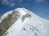 Via Normale Cima Sussino - Elevazione prima della cima