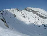 Via Normale Monte Raut - La cresta da forcella Capra