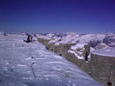 Via Normale Monte Chaberton - Sulla cime con le torri