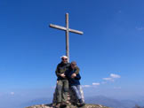 Via Normale Monte Fionchi - In vetta col nipotino