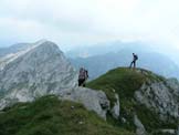 Via Normale Resettum - Sulla cima