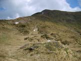 Via Normale Monte Brealone - Ultimi pendii verso la cima