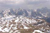 Via Normale Monte Pez - Il gruppo del Catinaccio dalla cima