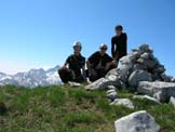 Via Normale Monte I Muri - Autoscatto in vetta