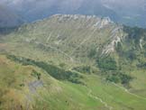 Via Normale Monte Colombine - Vista dal M. Asino di Bazenina