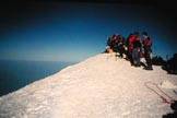 Via Normale Monte Bianco (Via Italiana) - Sulla vetta