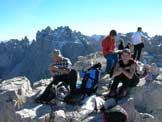 Via Normale Montanel - Sulla cima verso il Cridola