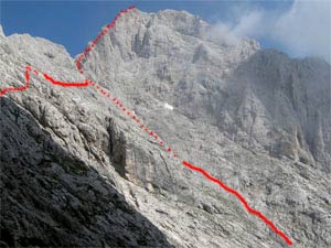 Via Normale Monte Agner