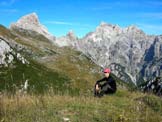 Via Normale Monte Lodina - Sulla cima del Lodina