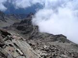 Via Normale Punta Taviela - La valle della Mite e la funivia in costruzione