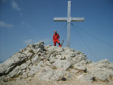 Via Normale Mittagskogel - Sulla cima