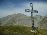 Via Normale Monte Vaccio - Sulla cima con P.ta Bacchetta sullo sfodno