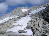 Via Normale Cima Presanella - Dal Bivacco verso la cima Presanella