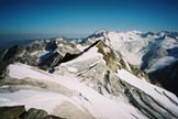 Via Normale Pizzo Rosso di Predoi - l´Untere Rotspitze e sullo sfondo il Picco dei Tre Signori