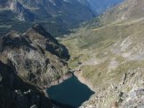 Via Normale Cima Aga - Valle M. Sasso e Lago del Diavolo dalla vetta