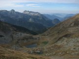 Via Normale Pizzo Zerna - Dalla vetta verso la Val Sambuzza