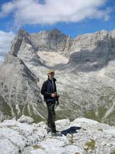 Via Normale Torre dei Sabbioni - Sulla cima, verso il Sorapiss