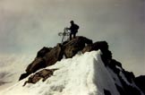 Via Normale Cevedale - Punta NE (Zufallspitze) - In vetta