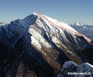 Via Normale Monte Serva