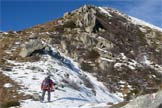 Via Normale Cima Orena - Dalla forcella tra del Palon e C. Orena, verso la cima