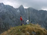 Via Normale Monte Campioncino - Croce di vetta verso il C. Bagozza