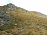 Via Normale Monte Campione - Traverso sotto la cima