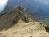 Via Normale Monte Campione - Vista sul Campioncino dalla cima