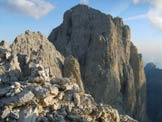 Via Normale Cima del Lago - La Cima Canali dalla vetta