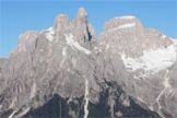 Via Normale Cimon di Fradusta - Dalla cima verso le Pale di S. Martino