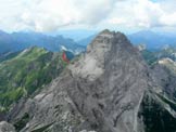 Via Normale Cime Centenere - Le Centenere dalla Cima dei Preti.