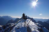 Via Normale Monte Cjavalz - In vetta, verso lo Zuc dal Bor