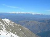 Via Normale Monte Valloni - La Catena dei Monti della Laga vista da Monte Valloni