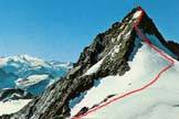 Via Normale Grossglockner - Percorso dal rifugio