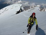 Via Normale Cima Bacchetta - Ultimo tratto di cresta prima della cima