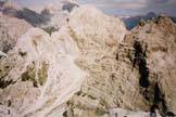 Via Normale Cima N di S. Sebastiano - Cima vista dal Tmer