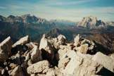 Via Normale Sasso di Bosconero - Panorama dalla cima