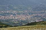 Via Normale Torre Maggiore - Vista della citt di Terni dalla vetta.