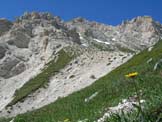 Via Normale Monte Prena - Sul sentiero verso la vetta