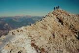 Via Normale Cima Valdritta - Cresta e cima