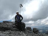 Via Normale Monte Cristallo - Sulla cima